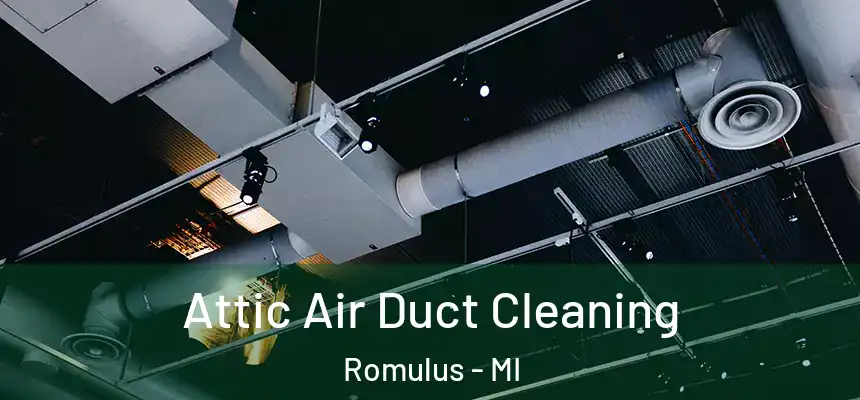  Attic Air Duct Cleaning Romulus - MI