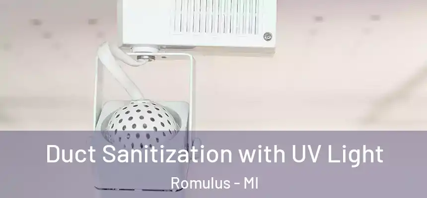  Duct Sanitization with UV Light Romulus - MI